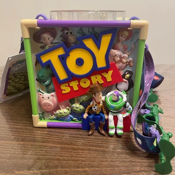New with tags Disney Tokyo Japan Pixar Toy Story Popcorn Bucket Maze Game - Picture 1 of 5